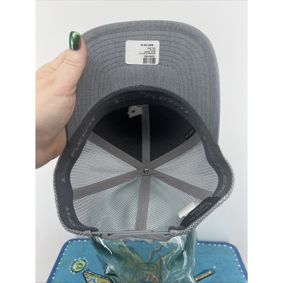 NEW Travis Mathew Stater 3.0 California Bear Snapback Hat Gray Flexfit Golf Hat - Picture 7 of 8
